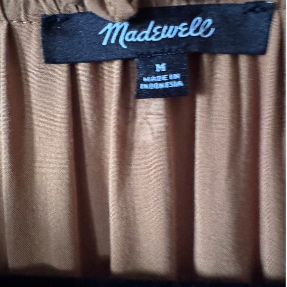 Madewell Women's Daisy Print Tiered Mini Dress - Size M cottagecore prairie - Picture 4 of 9